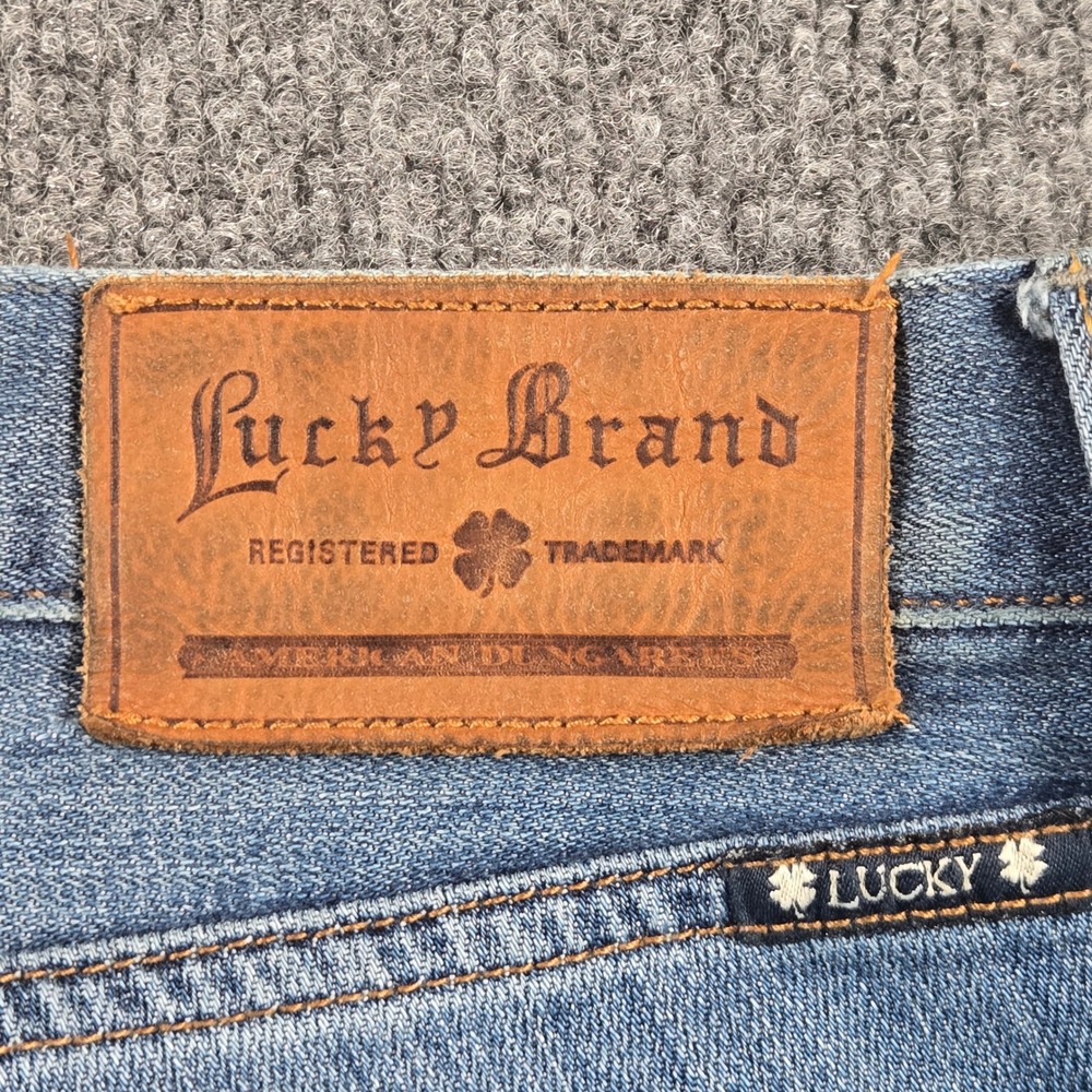 Lucky Brand 361 Vintage Straight Jeans Mens 40x32 Blue Denim Medium Wash - Picture 12 of 16